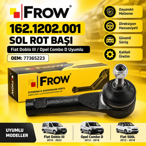 ROT BAŞI SOL DOBLO (2010-2023) FROWAS 162.1202.001 Görsel 1