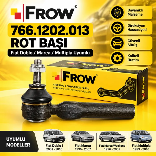 ROT BAŞI SAĞ-SOL DOBLO (2001-2010) FROWAS 766.1202.013 Görsel 1