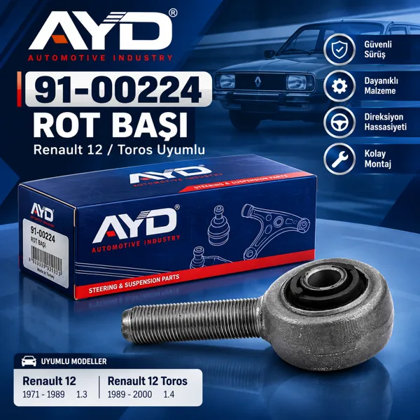 ROT BAŞI SAĞ-SOL R12 AYD-00224 Görsel 1